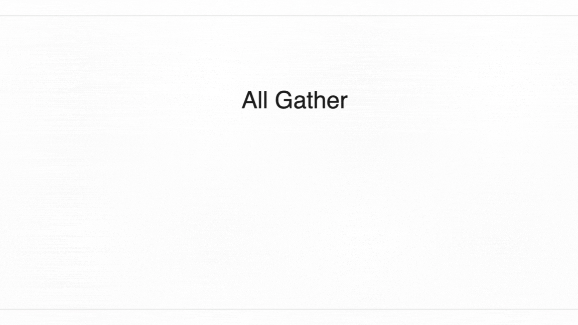 AllGather 动画